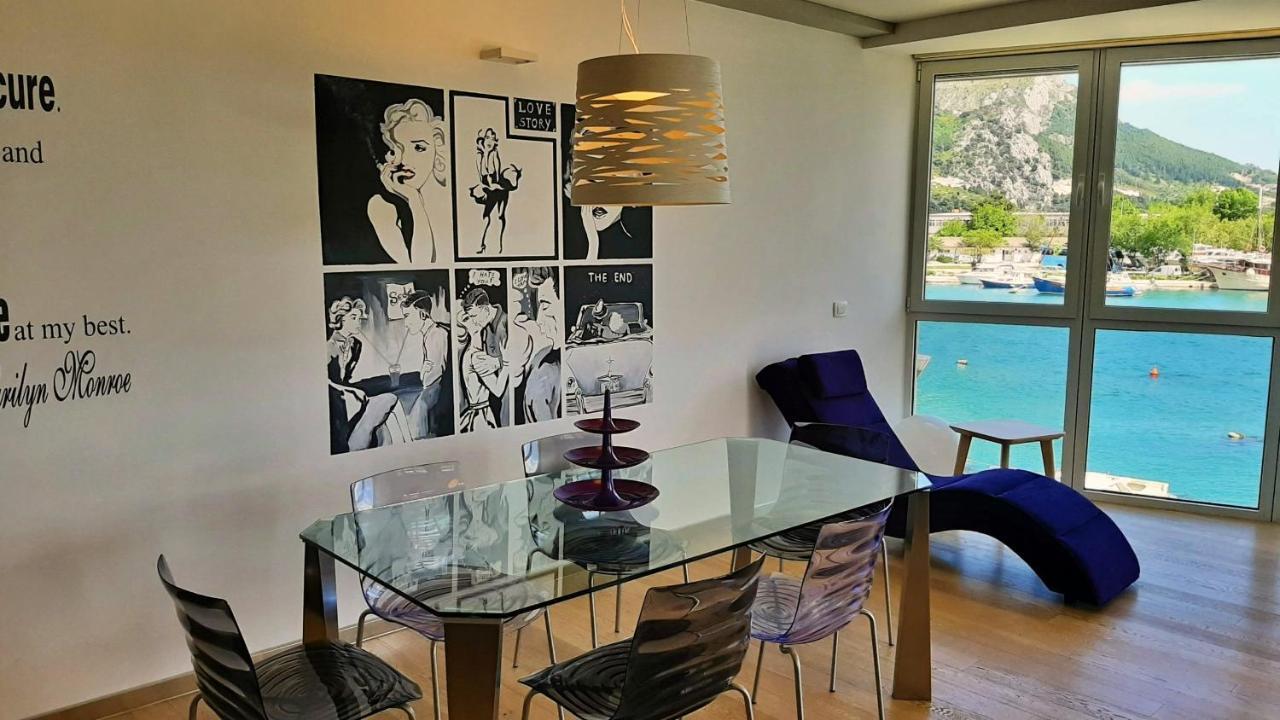 Apartment Iva Omiš Exteriér fotografie